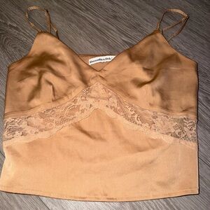 Abercrombie & Fitch Light Brown Cami Top